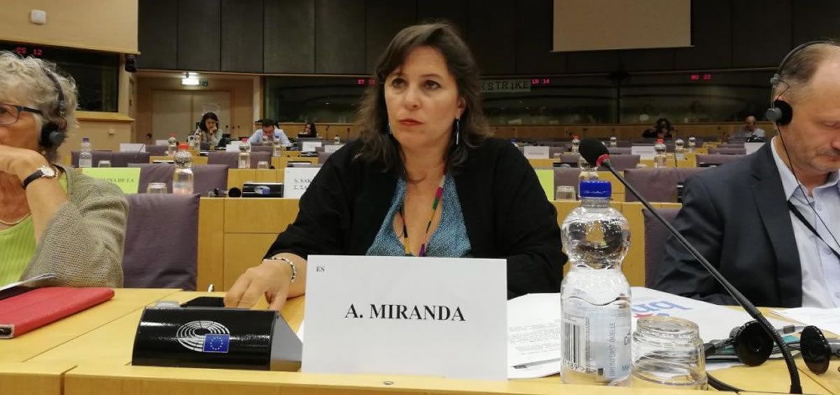 Ana Miranda, portavoz del BNG en Europa. (Foto. BNG)