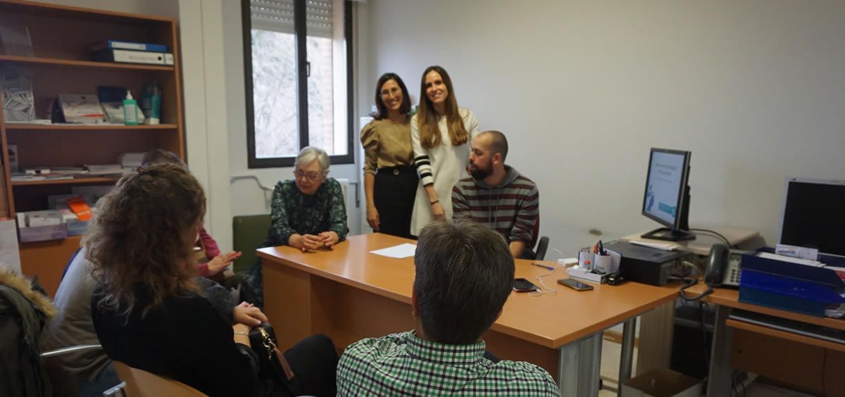 Reunión del taller de intervención grupal de pacientes con psoriasis (Foto. Castilla La Mancha)