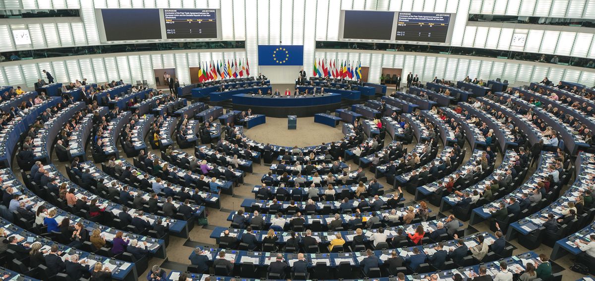 Pleno del Parlamento Europeo (Foto: Flickr UE)