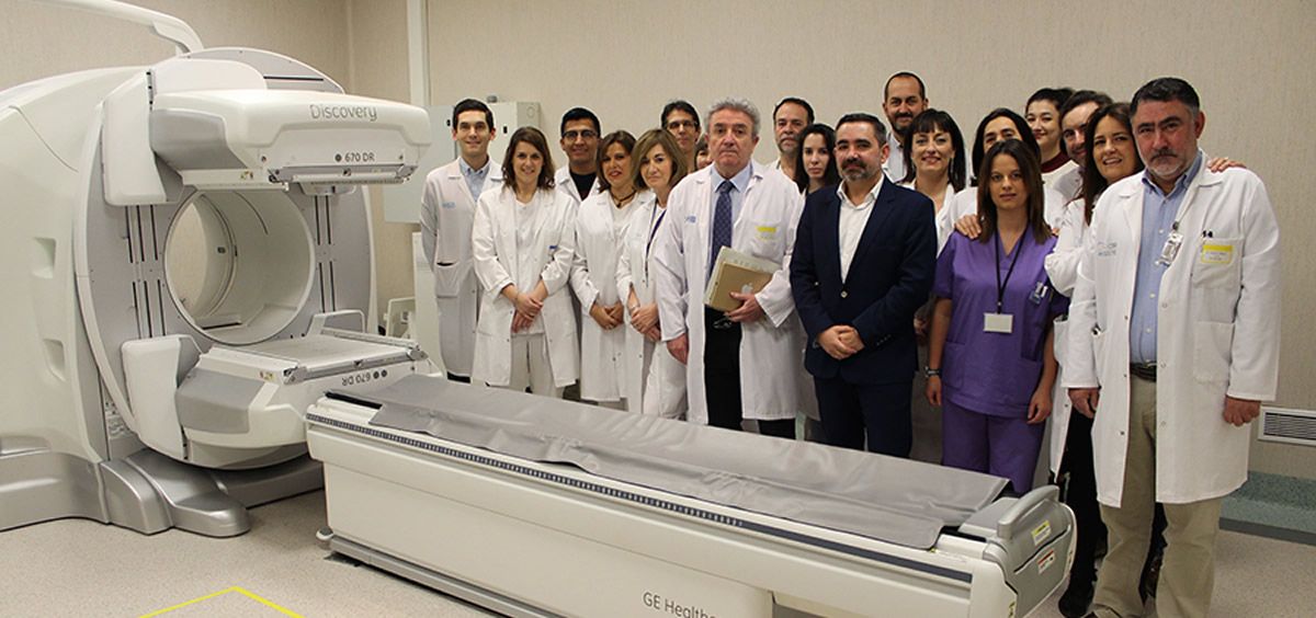 Profesionales de la Unidad de Medicina Nuclear (Foto. Gobierno de la Rioja)