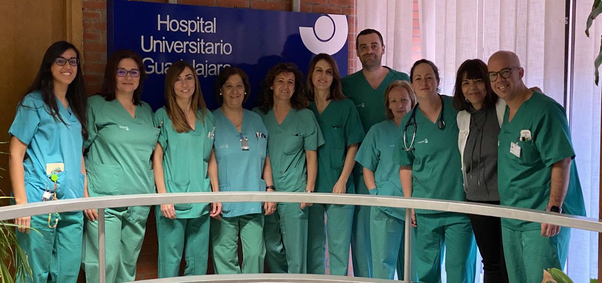 Profesionales del Hospital de Guadalajara (Foto. Castilla La Mancha)