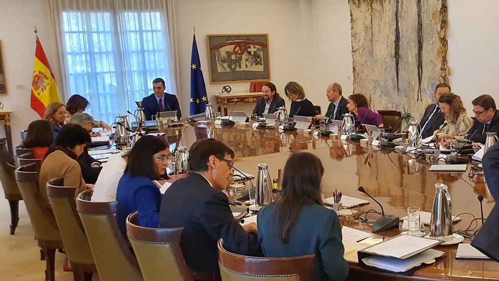 Sánchez preside la reunión interministerial sobre el coronavirus