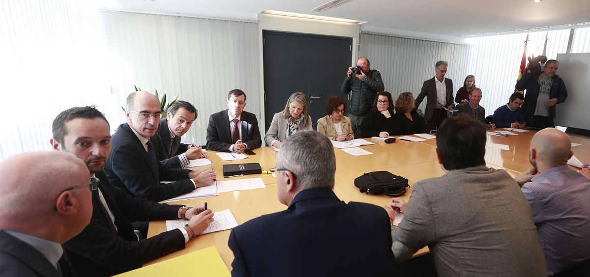 Reunión de la Comisión Interdepartamental (Foto. Junta de Galicia)