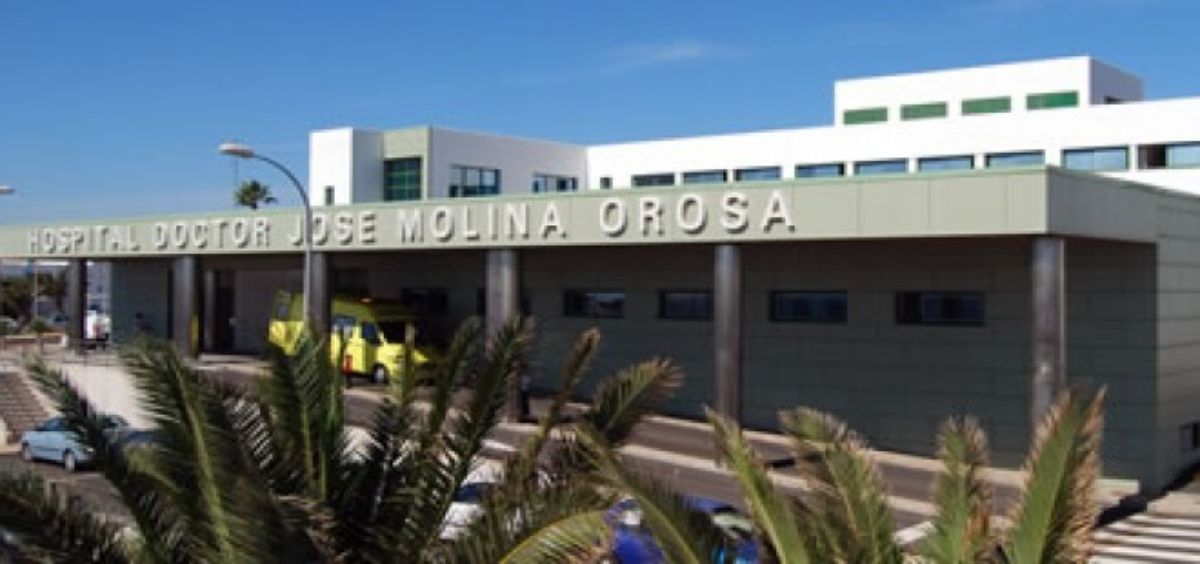 Fachada del Hospital Doctor José Molina de Orosa (Foto. Gobierno de Canarias)