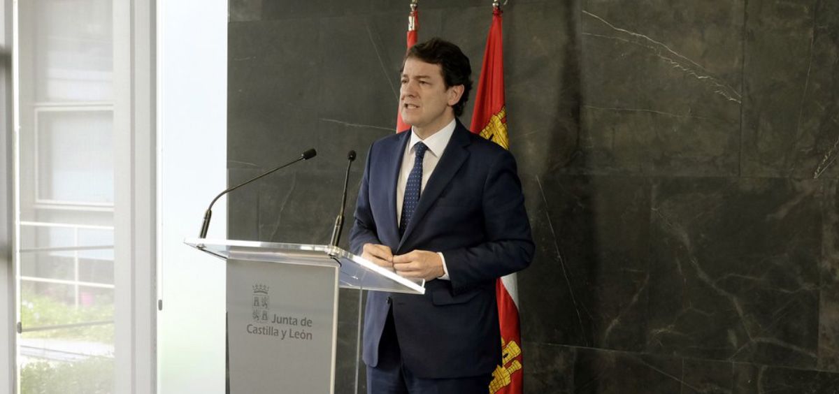 Alfonso Fernández Mañueco, presidente de la Junta de Castilla y León (Foto. JCYL)