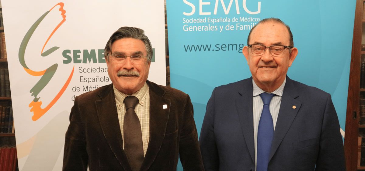 Los doctores José Luis Llisterri y Antonio Fernández-Pro, presidentes de SEMERGEN y SEMG (Foto: SEMERGEN)