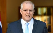 El primer Ministro australiano, Scott Morrison, indica que las medidas adoptadas podrían extenderse hasta seis meses (Foto. SBS News)