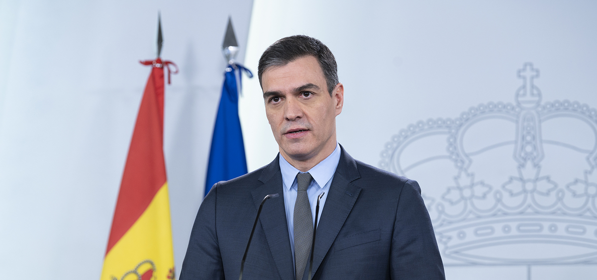 Pedro Sánchez, presidente del Gobierno (Foto. La Moncloa)