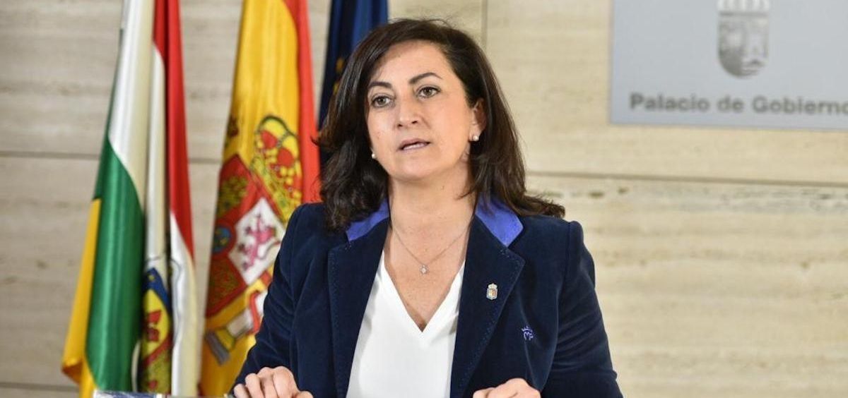 Concha Andreu, presidenta de La Rioja (Foto. @lariojaorg)