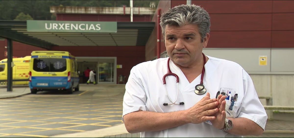 José Manuel Vázquez Lima, miembro de la Comisión de gestión de la crisis sanitaria (Foto. Junta de Galicia)