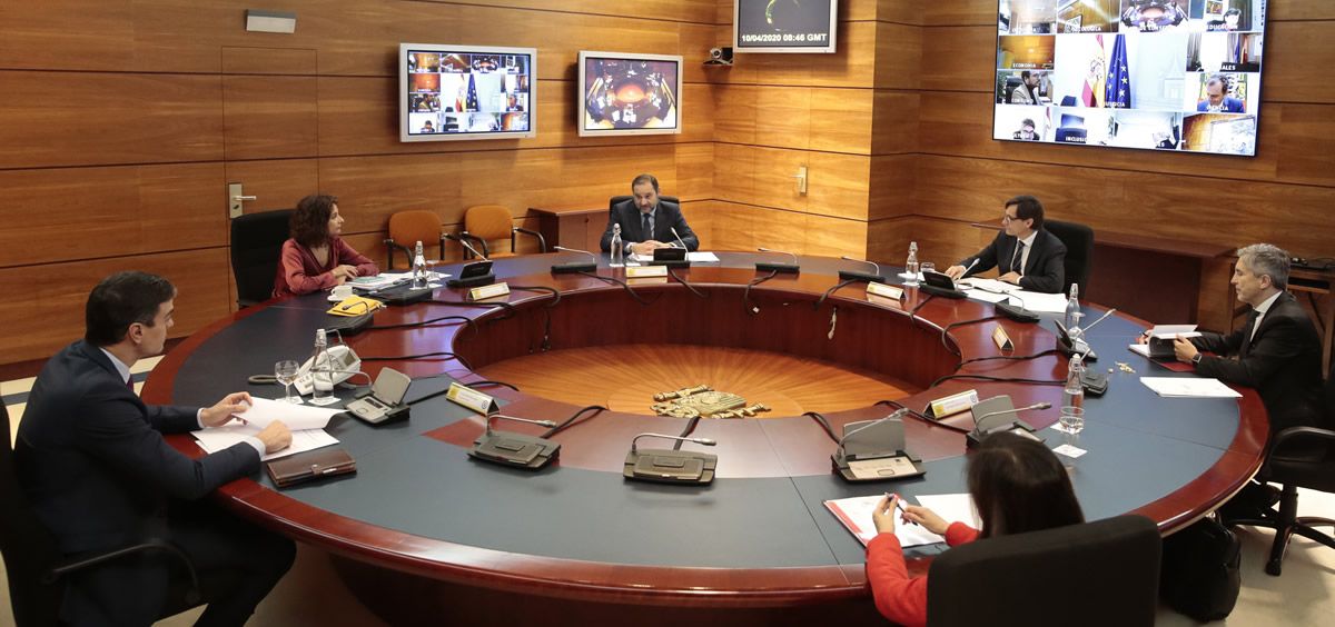 Reunión Consejo de Ministros Extraordinario (Foto. La Moncloa)