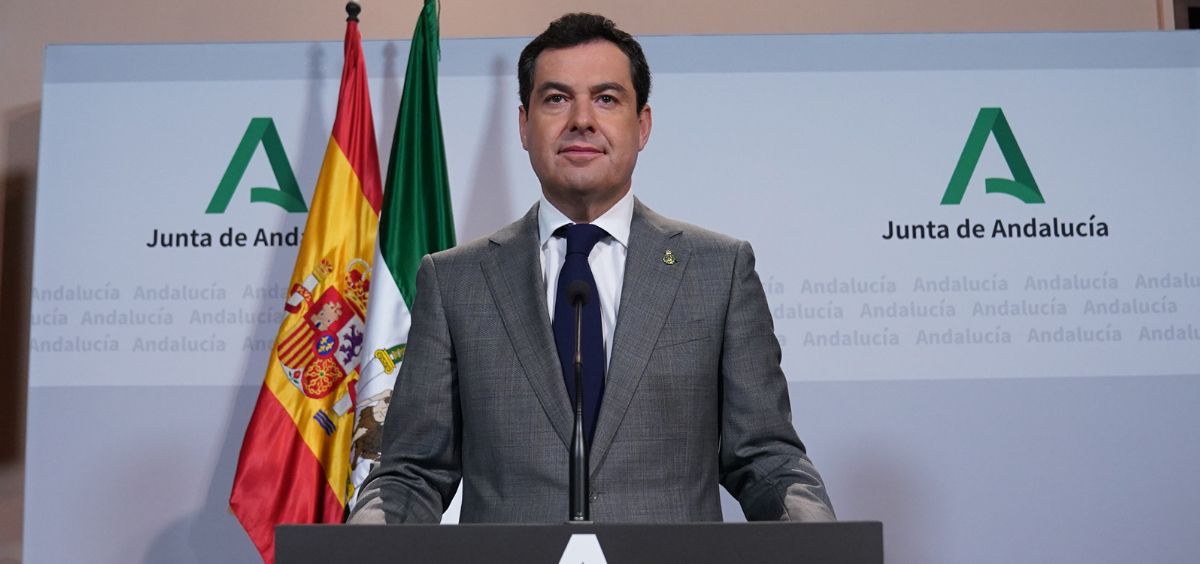 Juan Manuel Moreno, presidente de la Junta de Extremadura (Foto. Junta de Extremadura)