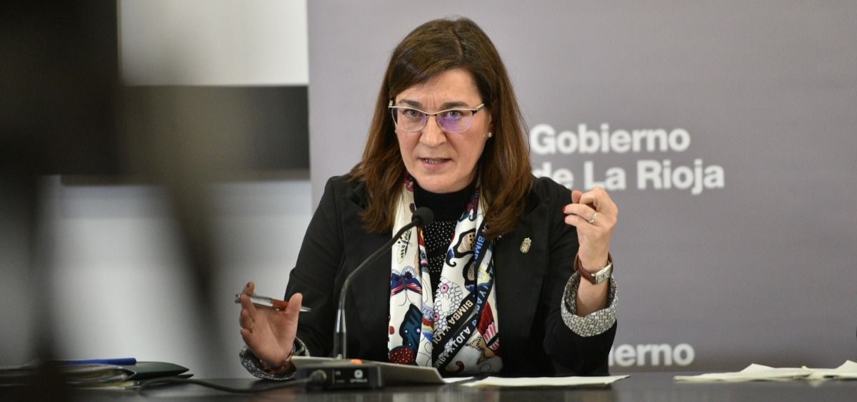 Sara Alba, consejera de Salud de La Rioja (Foto: Gobierno La Rioja)