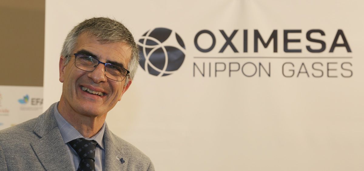 El director médico de Oximesa Nippon Gases, Salvador Díaz Lobato (Fotos: Cedidas por el autor)