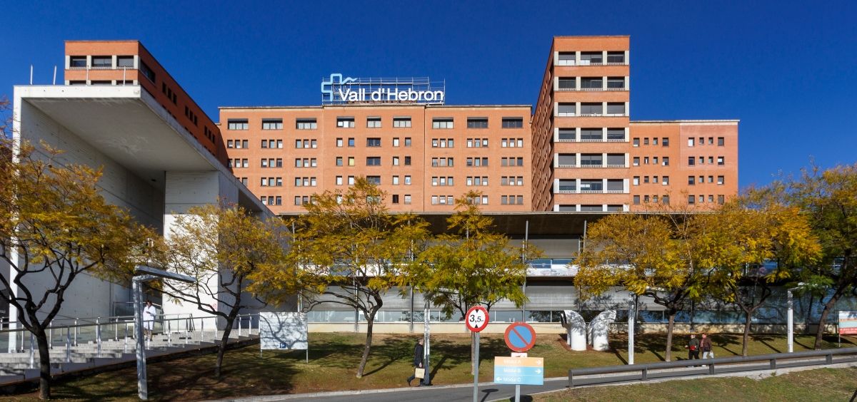 Fachada del Hospital Vall d'Hebron (Foto. ConSalud)