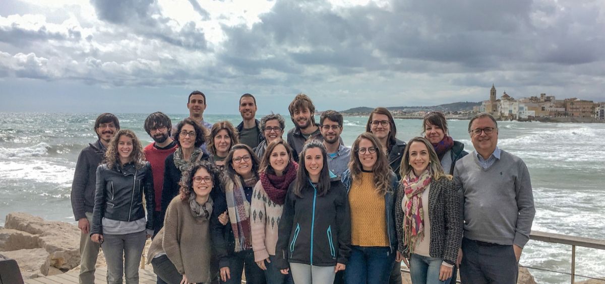 Equipo de investigadores del Ciberobn liderado por Francesc Villarroya (Foto. ConSalud)