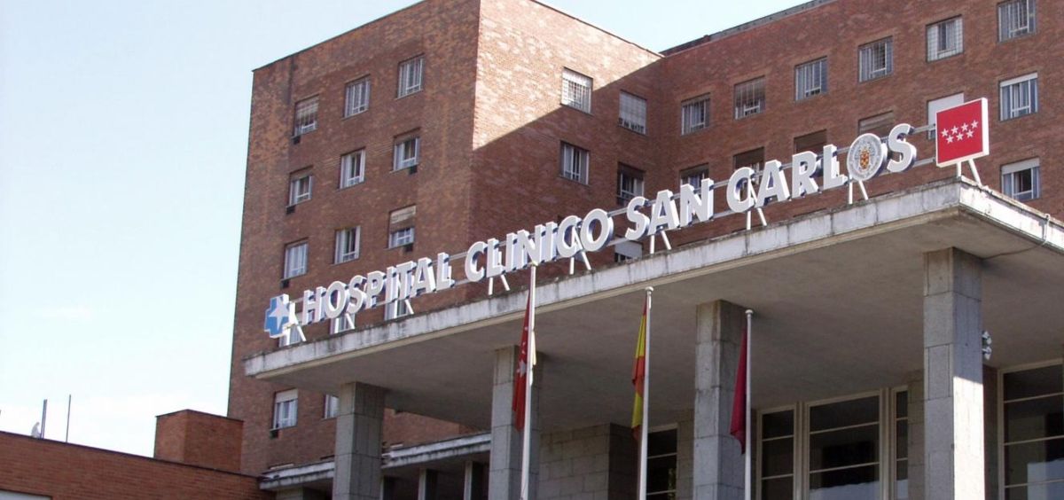 Fachada del Hospital Clínico San Carlos (Foto. Hospital Clínico)