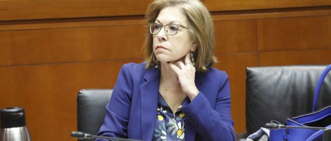 Pilar Ventura, hasta ahora consejera de Sanidad de Aragón (Foto. Cortes de Aragón)