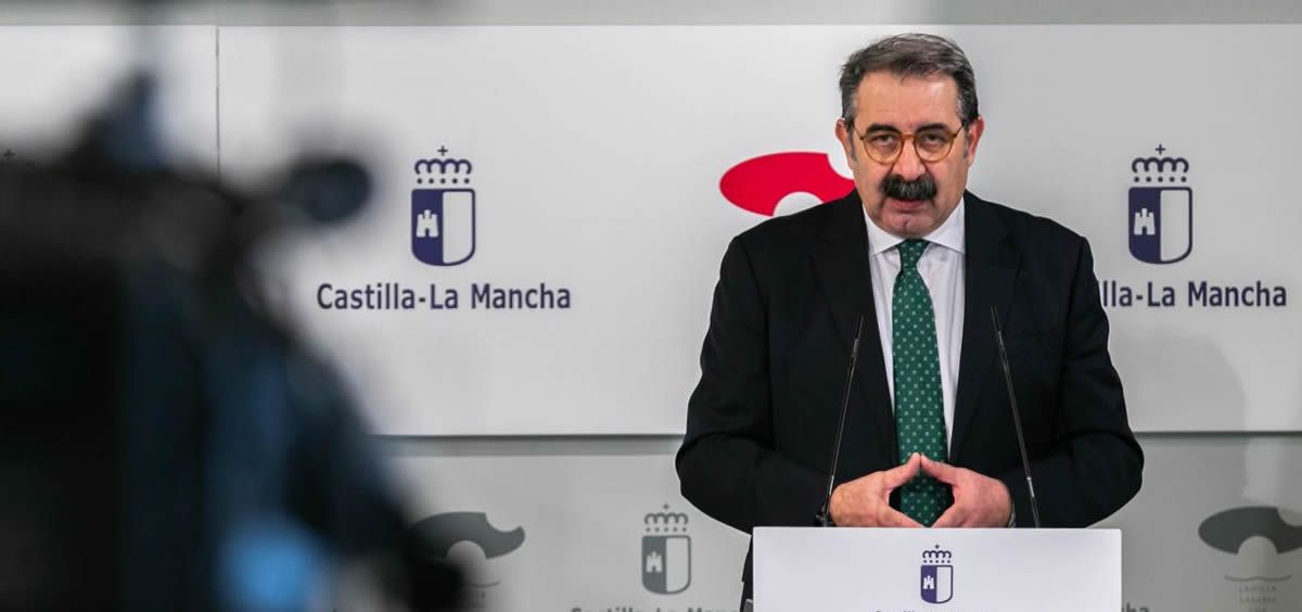 El consejero de Sanidad de Castilla La Mancha, Jesús Fernández Sanz (Foto. Castilla La Mancha)
