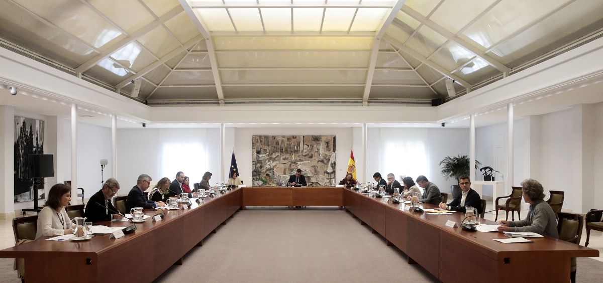 Reunión del Comité de Desescalada (Foto. Moncloa)