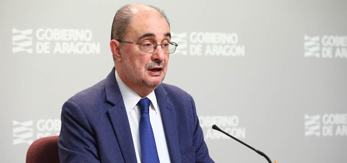 El presidente de Aragón, Javier Lambán (Foto. Aragón Hoy)