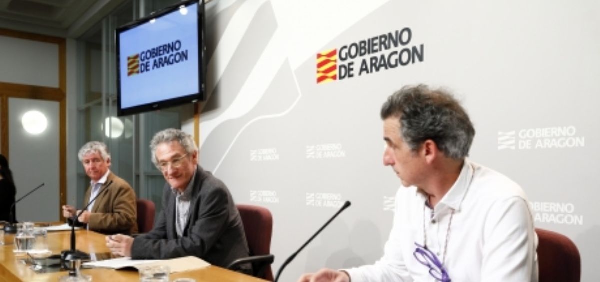 Rueda de prensa sobre la actualidad del coronavirus (Foto. Gobierno de Aragón)
