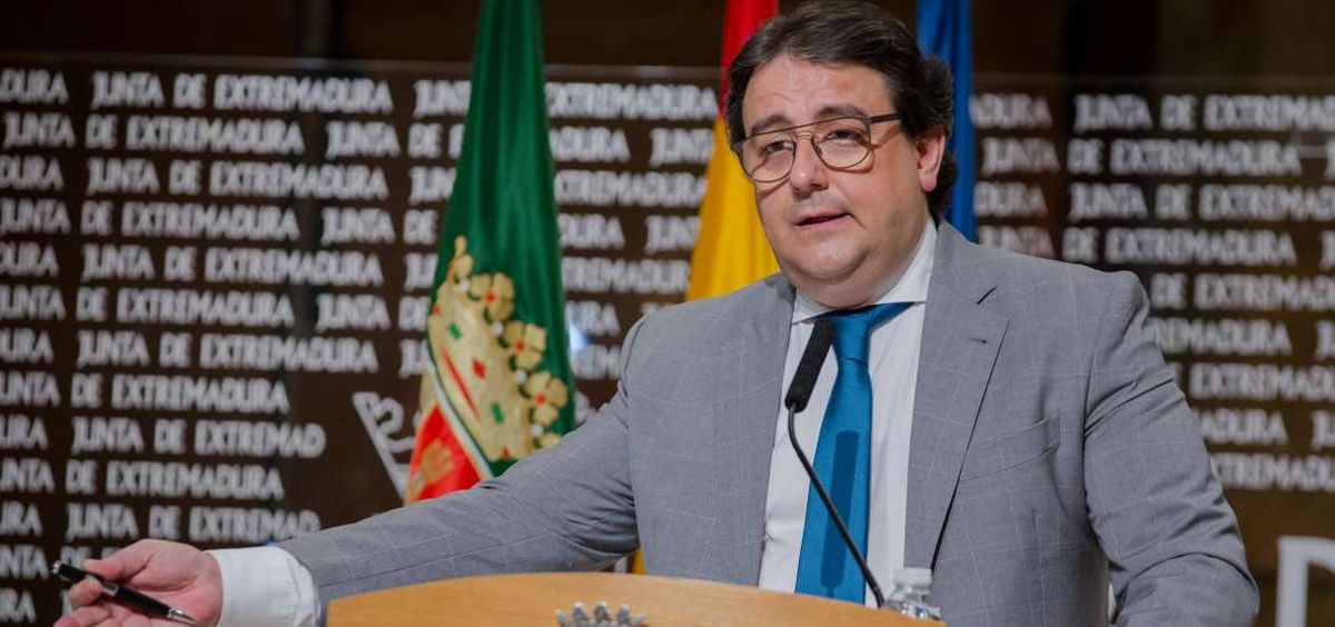 El vicepresidente segundo y consejero de Sanidad y Servicios Sociales de la Junta de Extremadura, José María Vergeles.