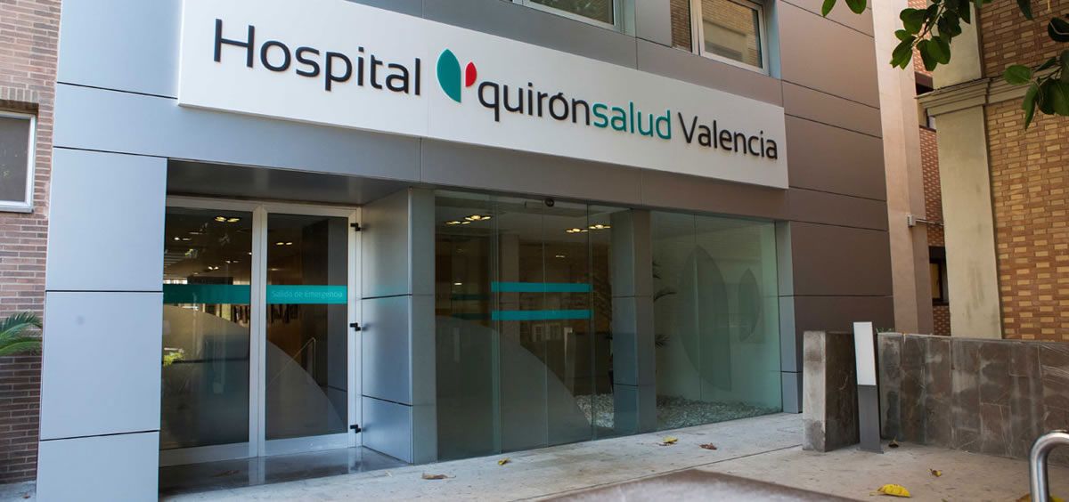 Fachada del Hospital Quirónsalud Valencia