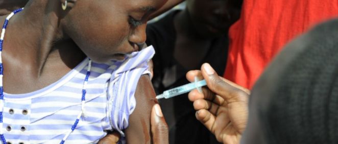 Campaña de vacunación en Burkina Faso (Foto. OMS)