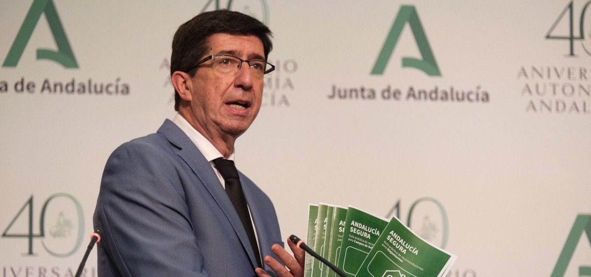 Juan Marín, vicepresidente de la Junta de Andalucía (Foto: @JuanMarin_Cs)