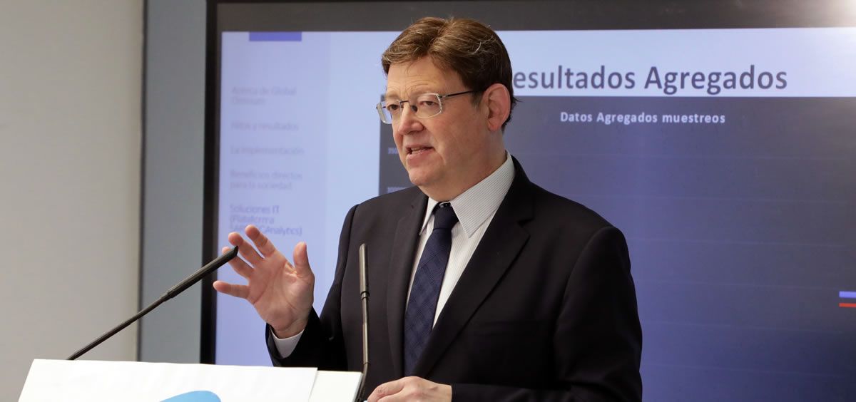 El presidente de la Generalitat Valenciana, Ximo Puig (Foto. Generalitad Valenciana)