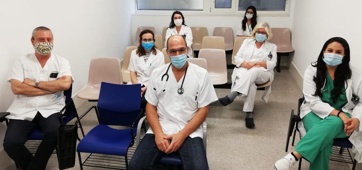 Profesionales de la Unidad de Enfermedades Pulmonares Intersticiales del HUC (Foto. Gobierno de Canarias)