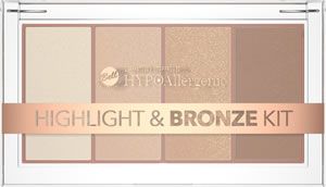 HYPO Paleta de iluminadores y bronceador hipoalergénica Highlight&Bronze