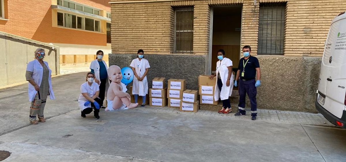 Cofares dona productos de higiene y alimentación infantil a la Casa Cuna Ainkaren de Zaragoza (Foto. ConSalud)