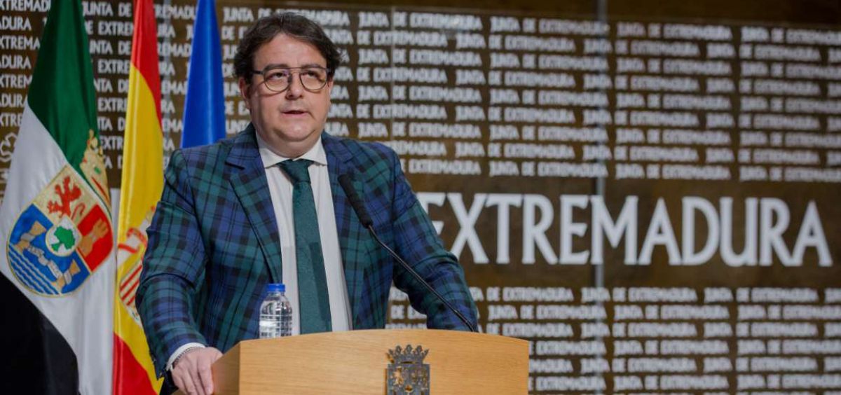 El vicepresidente segundo y consejero de Sanidad y Servicios Sociales de la Junta de Extremadura, José María Vergeles (Foto. Junta de Extremadura)