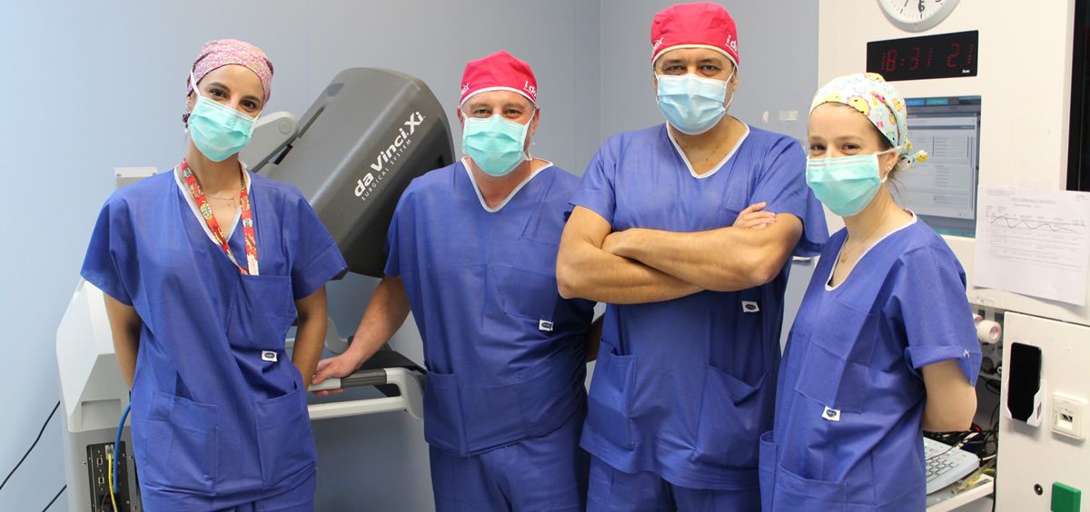 Profesionales del Hospital Rey Juan Carlos (Foto. ConSalud)