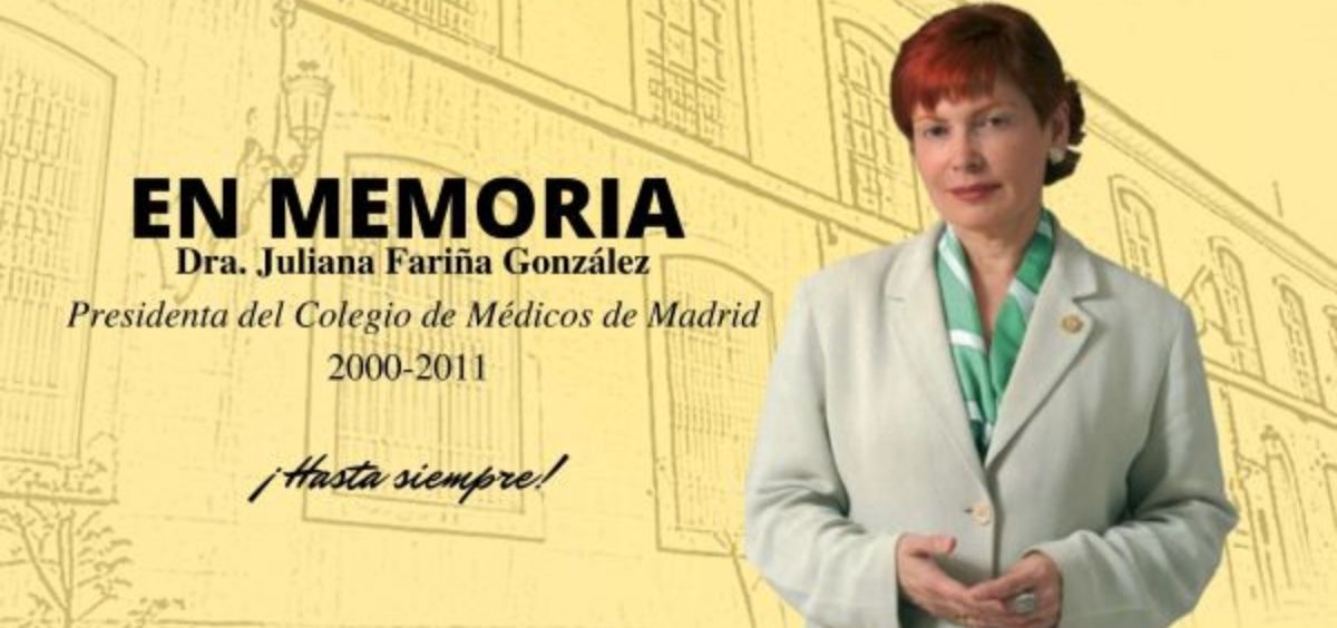 Juliana Fariña González fue presidenta del Icomem desde el año 2000 hasta 2011.