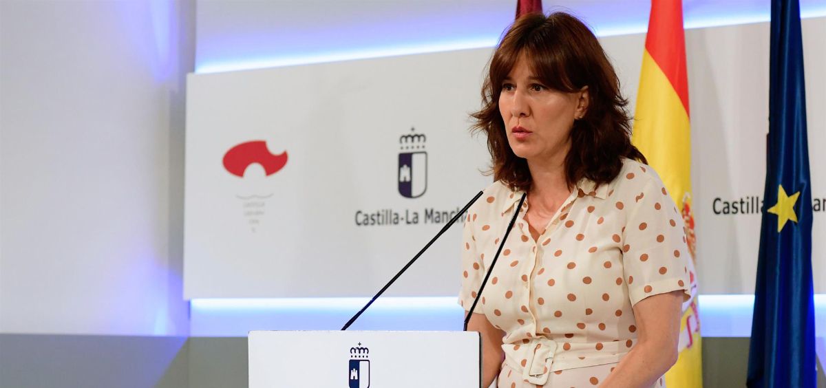 Blanca Fernández, portavoz del Gobierno de Castilla La Mancha (Foto. Gobierno de Castilla-La Mancha)
