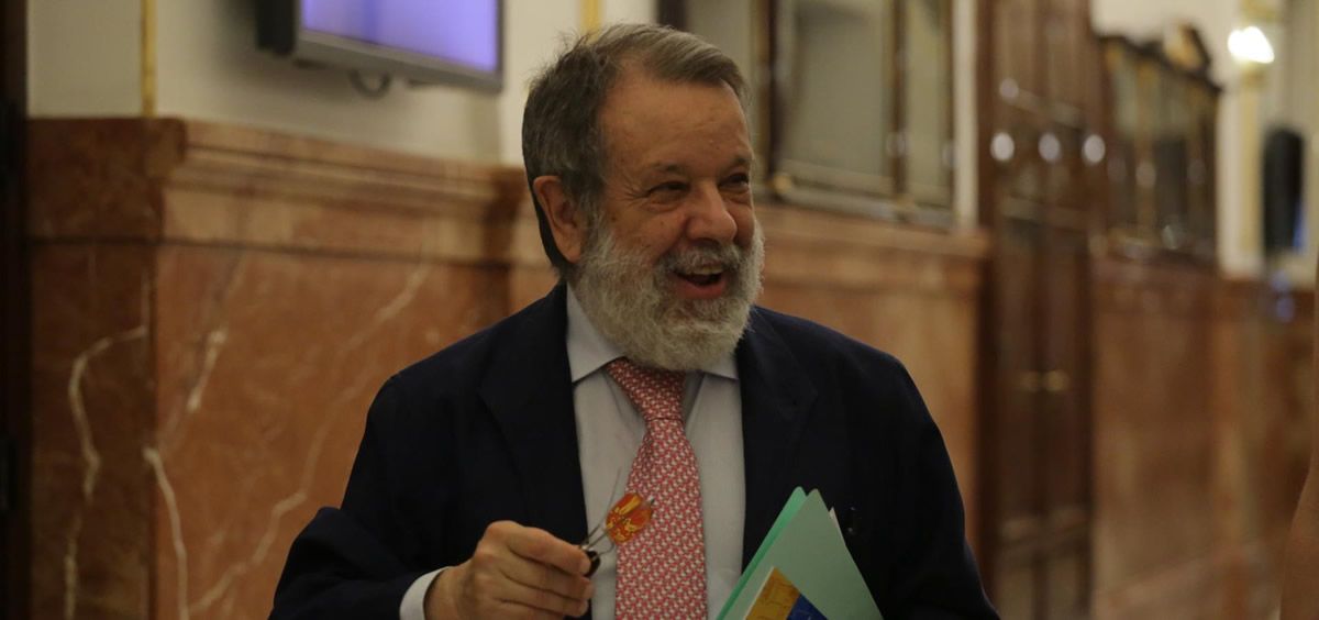 El Defensor del Pueblo en funciones, Francisco Fernández Marugán (Foto. Europa Press)