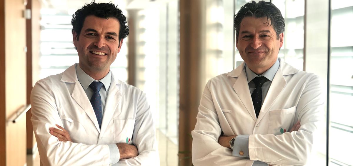 Rafael García de la Borbolla y Mariano García de la Borbolla, responsables del Servicio de Cirugía Cardiovascular del Hospital Quirónsalud Infanta Luisa (Foto. Quirónsalud)