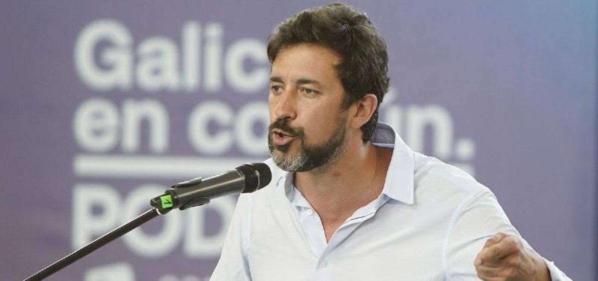Antón Gómez Reino, candidato de Galicia en Común. (Foto. GC)