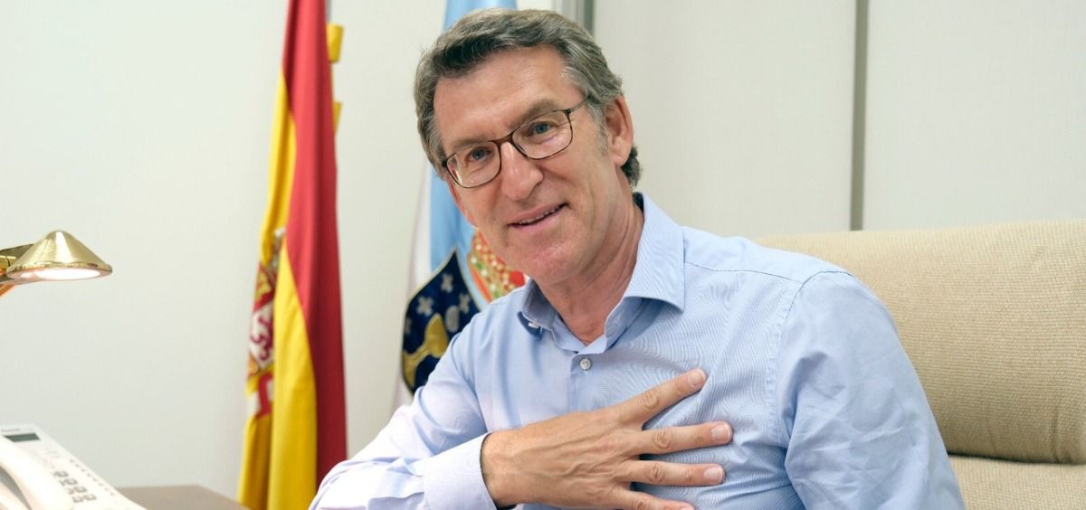 Alberto Núñez Feijóo, presidente de la Xunta de Galicia (Foto: @FeijooGalicia)