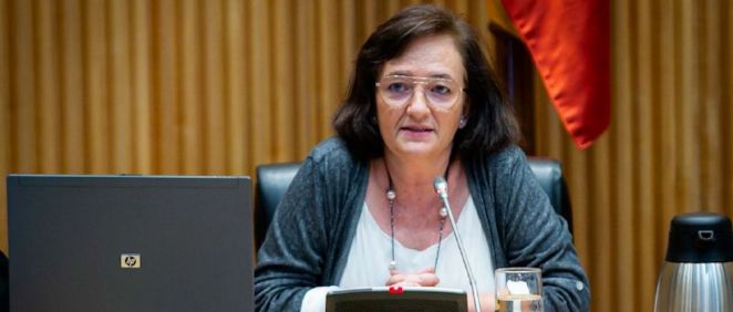 La presidenta de la Autoridad Independiente de Responsabilidad Fiscal (AIReF), Cristina Herrero (Foto: Congreso)