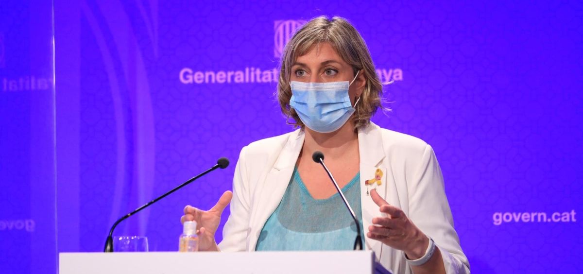 La consejera de Salud, Alba Vergés (Foto. Generalitat de Cataluña)