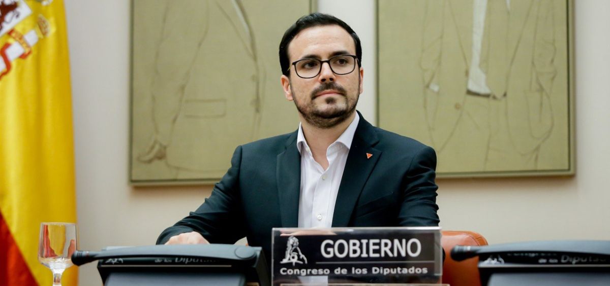 El ministro de Consumo, Alberto Garzón. (Foto. Min. Consumo)