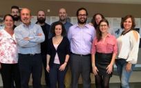 El grupo investigador liderado por el virólogo Mariano Esteban (Foto. EP)