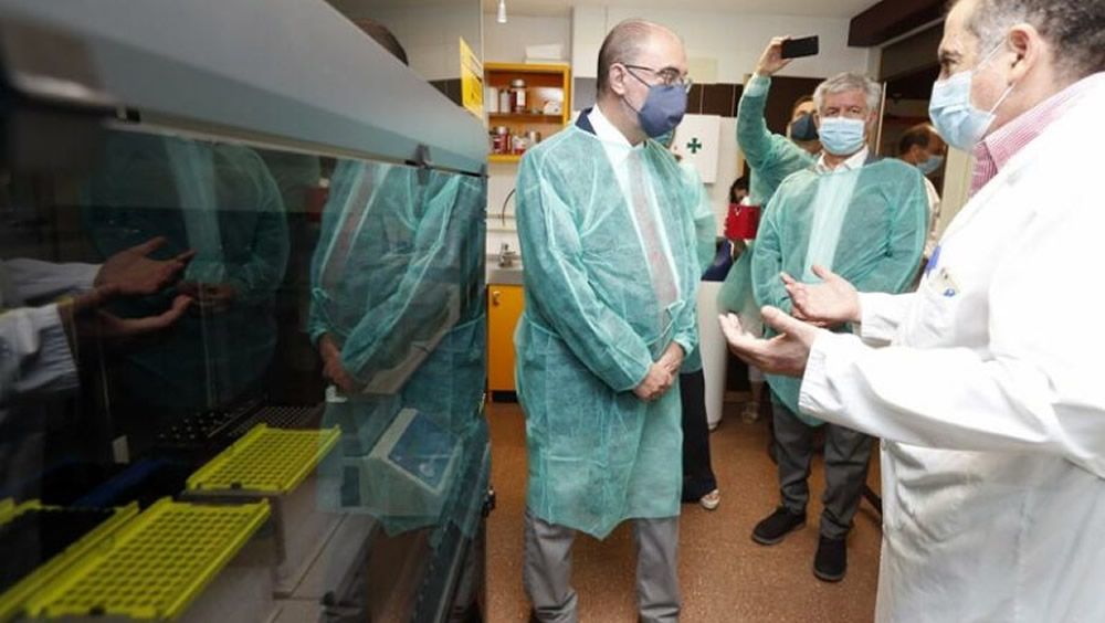 Una nueva máquina en el Clínico de Aragón permitirá 5.000 PCR diarias
