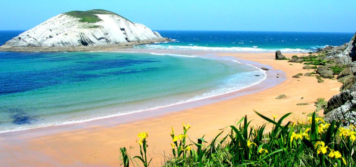 Una de las playas de Cantabria (Foto. Gobierno de Cantabria)