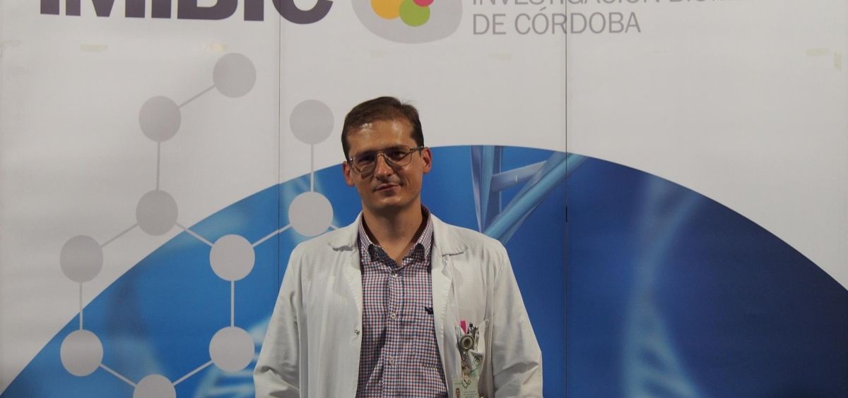 El investigador del Instituto Maimónides de Investigación Biomédica de Córdoba Manuel Luis Rodríguez Perálvarez (Foto. IMIBIC   EP)