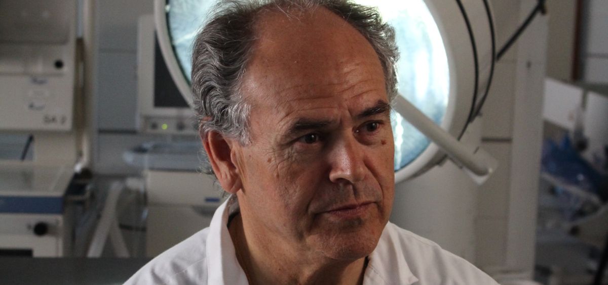 El Dr. Damian García Olmo (Foto. FJD)